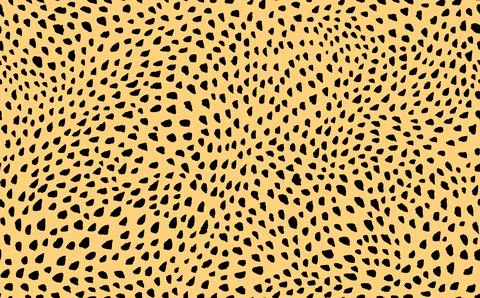 Abstract modern leopard seamless pattern. Animals trendy background. Beige and Illustrazione stock