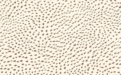 Abstract modern leopard seamless pattern. Animals trendy background. Beige 库存插图