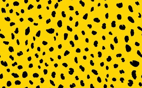 Abstract modern leopard seamless pattern. Animals trendy background. Orange Stock Illustration