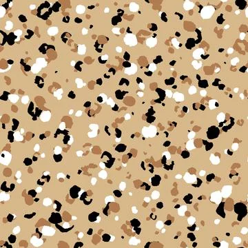 Abstract modern leopard seamless pattern. Animals trendy background. Beige and Illustrazione stock