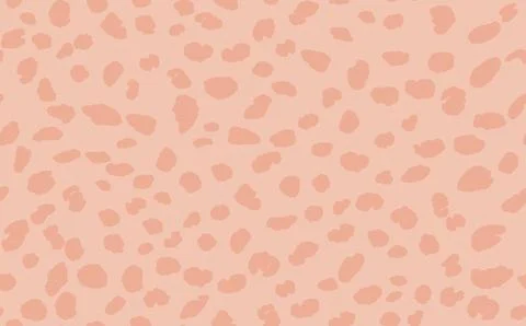 Abstract modern leopard seamless pattern. Animals trendy background. Orange Illustrazione stock