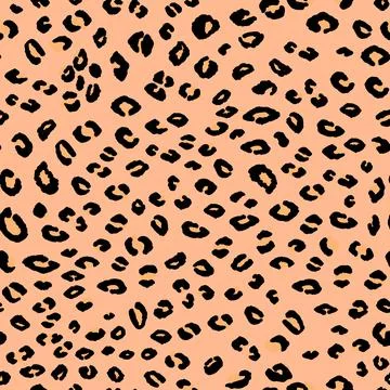 Abstract modern leopard seamless pattern. Animals trendy background. Beige and Stock Illustration