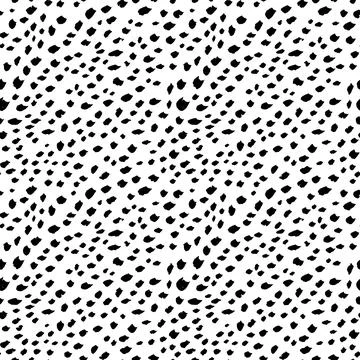 Abstract modern leopard seamless pattern. Animals trendy background. Black and Illustrazione stock