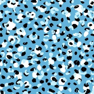 Abstract modern leopard seamless pattern. Animals trendy background. Beige and Stock Illustration