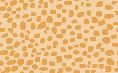 Abstract modern leopard seamless pattern. Animals trendy background. Beige Illustrazione stock