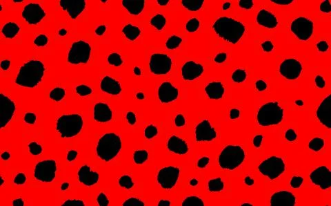 Abstract modern leopard seamless pattern. Animals trendy background. Red and 스톡 일러스트