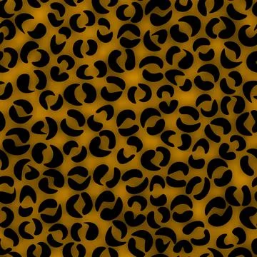 Abstract modern leopard seamless pattern. Animals trendy background. Orange and Illustrazione stock