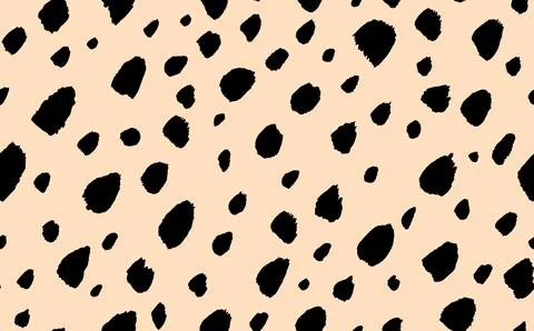 Abstract modern leopard seamless pattern. Animals trendy background. Beige and Stock Illustration