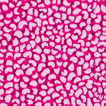 Abstract modern leopard seamless pattern. Animals trendy background. Pink and Stock Illustration