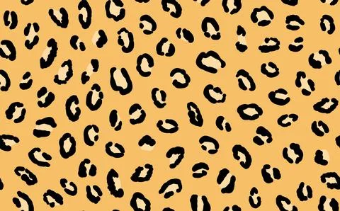 Abstract modern leopard seamless pattern. Animals trendy background. Yellow and Stock Illustration