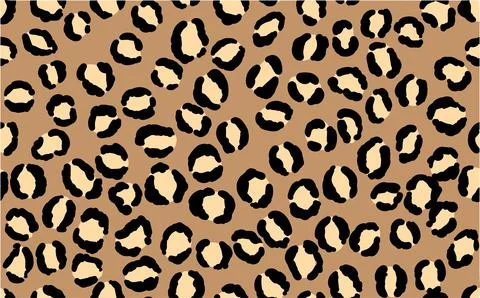 Abstract modern leopard seamless pattern. Animals trendy background. Beige and Illustrazione stock