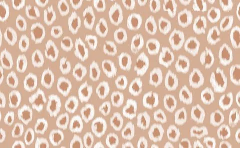Abstract modern leopard seamless pattern. Animals trendy background. Beige and Stock Illustration