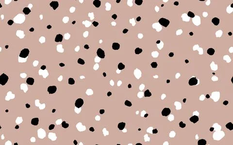 Abstract modern leopard seamless pattern. Animals trendy background. Beige and Stock Illustration