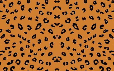 Abstract modern leopard seamless pattern. Animals trendy background. Blue and Illustrazione stock