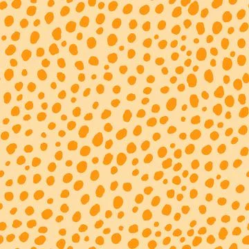 Abstract modern leopard seamless pattern. Animals trendy background. Orange Illustrazione stock