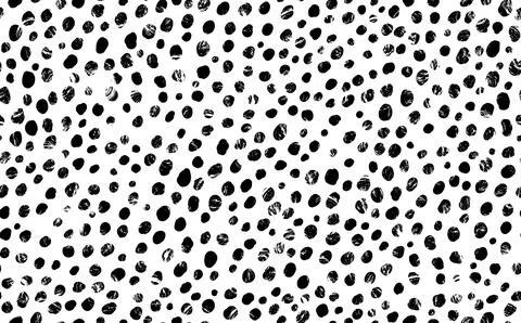 Abstract modern leopard seamless pattern. Animals trendy background. Black and Stock Illustration