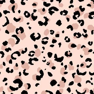 Abstract modern leopard seamless pattern. Animals trendy background. Green and Illustrazione stock