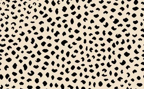 Abstract modern leopard seamless pattern. Animals trendy background. Beige and Stock Illustration