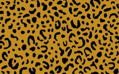 Abstract modern leopard seamless pattern. Animals trendy background. Beige and Illustrazione stock