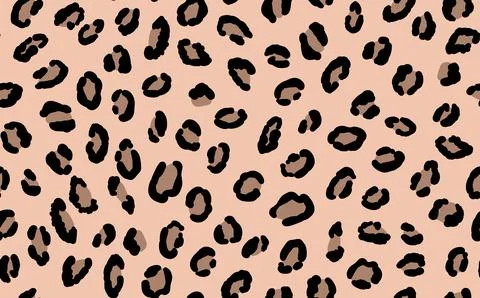 Abstract modern leopard seamless pattern. Animals trendy background. Beige and Stock Illustration