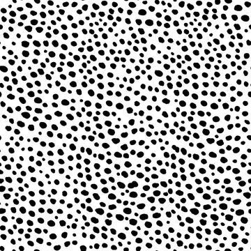 Abstract modern leopard seamless pattern. Animals trendy background. Black and Illustrazione stock