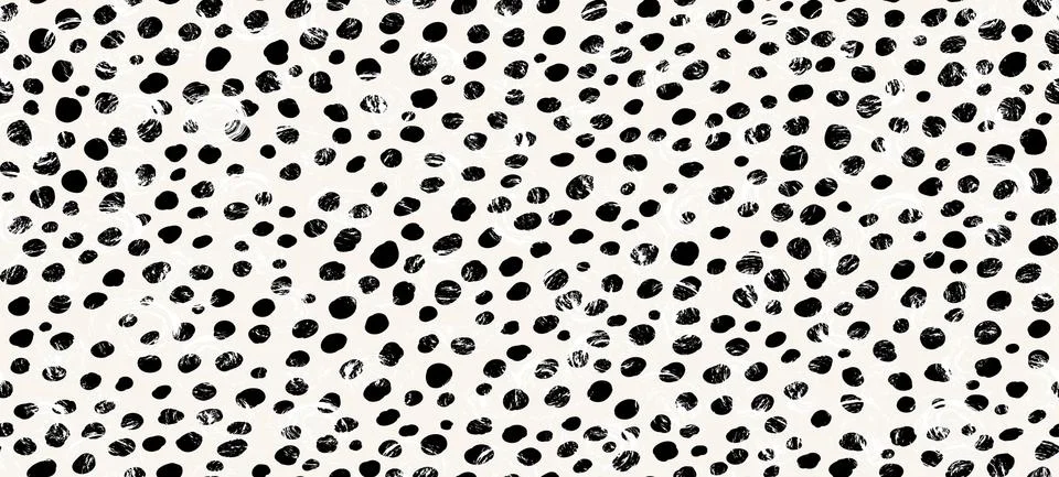 Abstract modern leopard seamless pattern. Animals trendy background. Black and Stock Illustration