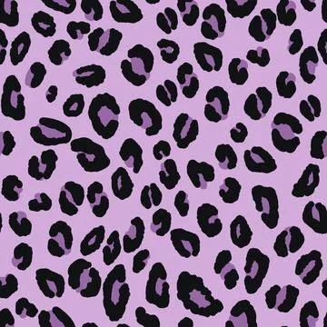 Abstract modern leopard seamless pattern. Animals trendy background. Pink and Illustrazione stock