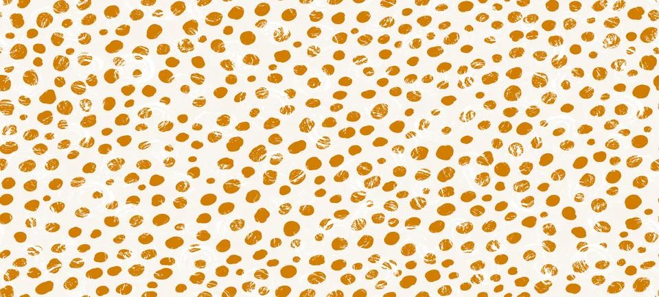 Abstract modern leopard seamless pattern. Animals trendy background. Brown and Stock Illustration