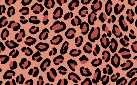 Abstract modern leopard seamless pattern. Animals trendy background. Beige and Stock Illustration