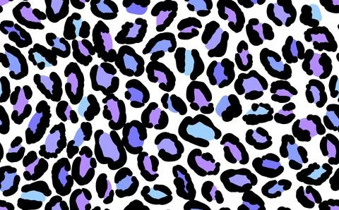 Abstract modern leopard seamless pattern. Animals trendy background. Colorful Illustrazione stock