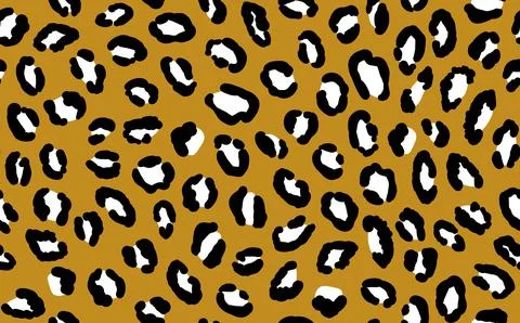 Abstract modern leopard seamless pattern. Animals trendy background. Beige and Stock Illustration