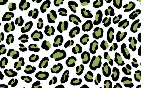 Abstract modern leopard seamless pattern. Animals trendy background. Black and Illustrazione stock