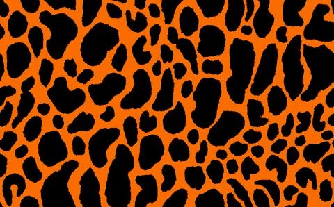 Abstract modern leopard seamless pattern. Animals trendy background. White and Stock Illustration