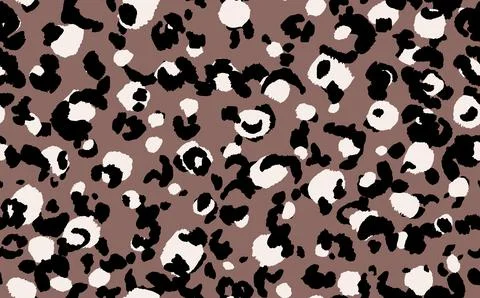 Abstract modern leopard seamless pattern. Animals trendy background. Colorful Stockillustratie