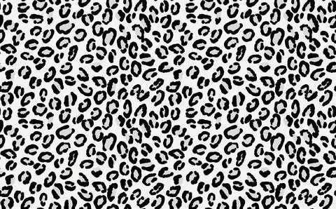 Abstract modern leopard seamless pattern. Animals trendy background. Grey and Stock Illustration