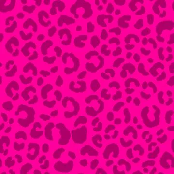 Abstract modern leopard seamless pattern. Animals trendy background. Pink Stock Illustration