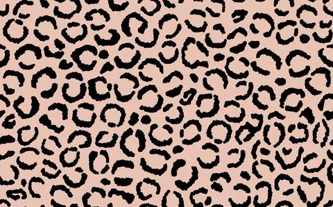 Abstract modern leopard seamless pattern. Animals trendy background. Beige and Stock Illustration