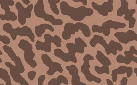 Abstract modern leopard seamless pattern. Animals trendy background. Beige Stock Illustration