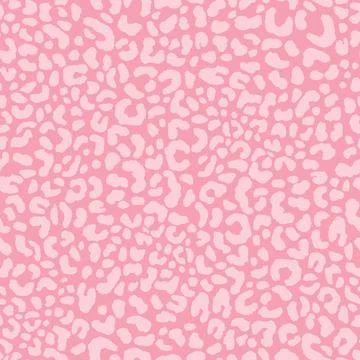 Abstract modern leopard seamless pattern. Animals trendy background. Pink Stock Illustration