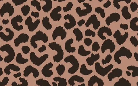 Abstract modern leopard seamless pattern. Animals trendy background. Beige and Stock Illustration