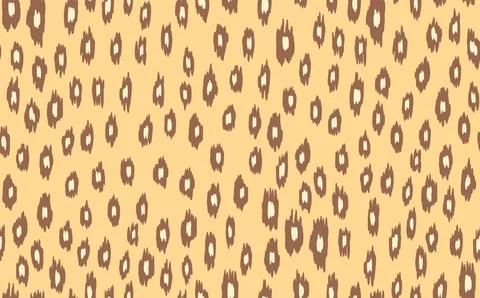 Abstract modern leopard seamless pattern. Animals trendy background. Beige and Stock Illustration