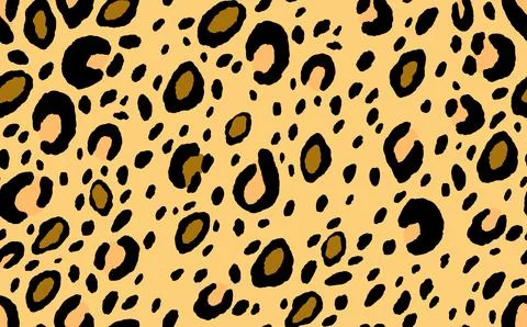 Abstract modern leopard seamless pattern. Animals trendy background. Beige and Stock Illustration