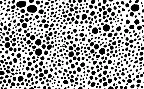 Abstract modern leopard seamless pattern. Animals trendy background. Black and Stock Illustration