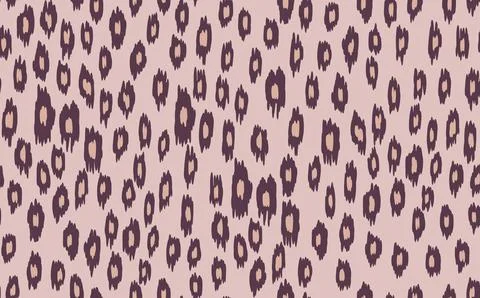 Abstract modern leopard seamless pattern. Animals trendy background. Beige and Stock Illustration