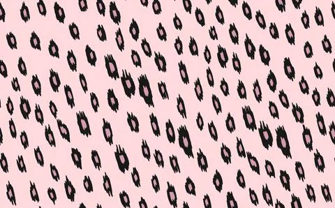 Abstract modern leopard seamless pattern. Animals trendy background. Beige and Stock Illustration