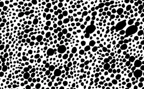 Abstract modern leopard seamless pattern. Animals trendy background. Black and Stock Illustration