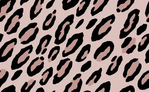 Abstract modern leopard seamless pattern. Animals trendy background. Beige and Stock Illustration