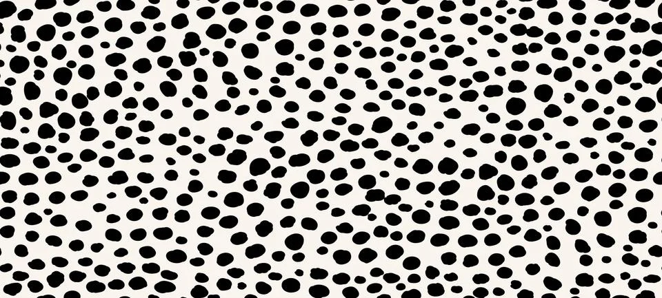 Abstract modern leopard seamless pattern. Animals trendy background. Black and Stock Illustration