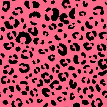 Abstract modern leopard seamless pattern. Animals trendy background. Black and Stock Illustration