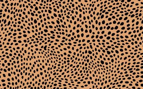 Abstract modern leopard seamless pattern. Animals trendy background. Beige and Stock Illustration
